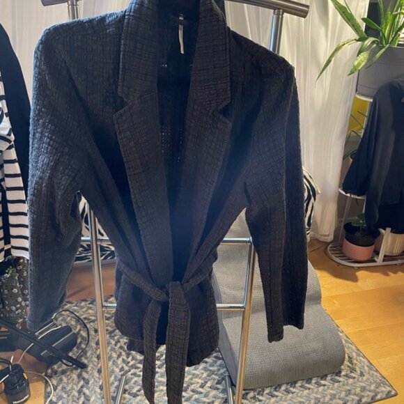 Free People Belted Open Front Jacket - Picture 2 of 2